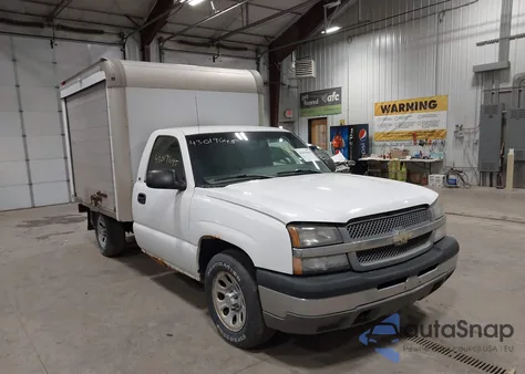 2005 Chevrolet Silverado 1500 Work Truck from USA, damaged, VIN 1GCEC14X05Z341153